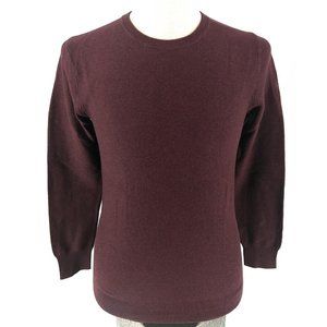 J. Crew XS 100% Cotton Sweater Dark Red